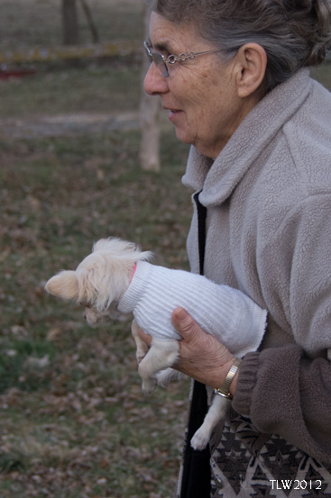 Mom and her companion!
