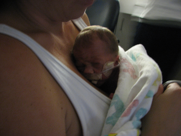 Then Jessica got to hold her again!