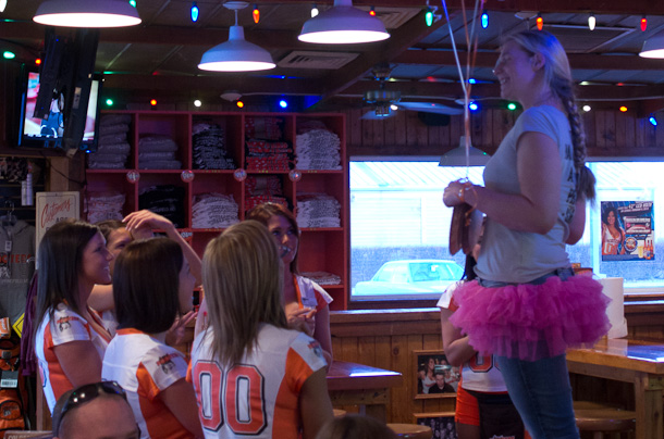 Singing Happy Birthday to Jennifer!