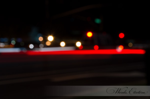 Traffic Lights out of focus in 2.5 seconds
