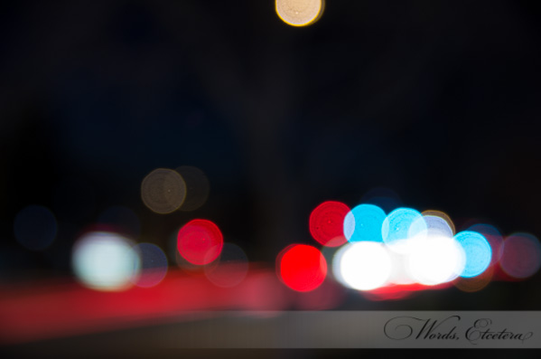Traffic Lights out of focus in 1.6 seconds